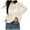 Beige, variant on Women Oversized Long Sleeve Sheer Mesh Knit Sweater Tops Summer Loose Hollow Out Pullover Shirt Beach
