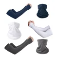 thumbnail image 1 of 3 Par Bandana Y Mangas Deportivas Para Brazo Moto Sol Uv, 1 of 6