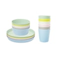 thumbnail image 5 of IKEA Kalas - Juego de vajilla de pl&aacute;stico para ni&ntilde;os, sin BPA, taz&oacute;n, plato, taza y cubiertos, colores pastel, 5 of 5