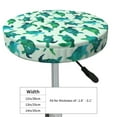 thumbnail image 2 of Uemuo Green Sea Turtle Pattern Round Bar Stool Seat Covers Washable Stool Cushion Slipcover Elastic Bar Chair Covers-, 2 of 7