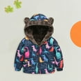 thumbnail image 2 of LWNYDPLSD 3t Coats for Toddler Boy 2t Fleece Jacket Boys Jackets Size 14-16 Toddler Long Sleeve Shirt Boy Toddler Christmas Outfit Kids Christmas, 12-18 Months, 2 of 8