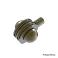 thumbnail image 3 of Allied Brass 1-1/2-in Cabinet Knob, Satin Nickel, 3 of 5