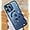 Blue, variant on Matallic Glossy for iPhone 14 Pro Case with Full Camera Cover Protection [No.1 Strong N52 Magnets] [Compatible with MagSafe] for Magnetic Women Men Girls Cute Phone Case (6.1")-Purple