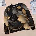 thumbnail image 6 of Abstract Flowers Mom Sweatshirt For Women Long Sleeve Pullover, 6 of 7
