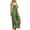 Green, variant on Miqool Womens Cotton Linen Bib Overalls Summer Casual Sleeveless Loose Wide Leg Baggy Pants One Piece Jumpsuits with Pockets