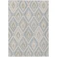 thumbnail image 2 of Addison Rugs Chantille Indoor/Outdoor Transitional Ikat Gray Machine Washable Rectangle Rug, 5' x 7'6", 2 of 10