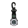 thumbnail image 1 of TIELUTT Function Wall Watch Outdoor Digital Clip Watch Watch Clip Fob Hiking Watch Black Nylon, 1 of 4