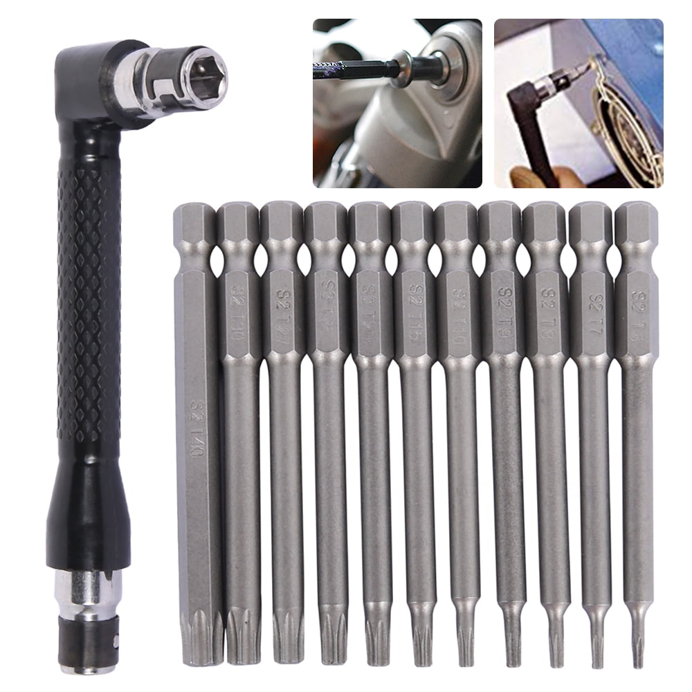 HOTBEST 11pcs Security Bit Set Tamper Proof Screwdriver Drill Screw