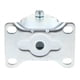 thumbnail image 4 of Rueda De PTFE Rectángulo licencia Rueda Fija Carro De Carro Carro Rueda Para Muebles 63 mm DYNWAVEMX Rueda de placa superior fija, 4 of 7