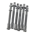 thumbnail image 2 of Tornillos para tambor,Tornillos para tambor Tom Varillas de tensión para tambor Herrajes para batería,Kit de batería Tornillos cortos Piezas de instrumentos musicales,Piezas Accesorios, 2 of 8