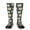 2 Black-2, variant on Cute Poached Eggs print thigh-high socks, crafted for both men and women with a stretchy, high-opaque design perfect for daily wear