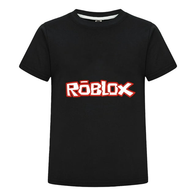 Camiseta Roblox Niño, Ropa Infantil con Personajes del Juego en Alta Calidad, Playera Cómoda de Algodón para Verano, Ideal para Regalo Gamer Original