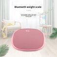 thumbnail image 4 of Báscula De Pesaje Electrónica Hogar Bluetooth Usb Recargable Con Pantalla Led Báscula De Equilibrio De Peso De Borde Cubierto Completo Para El Hogar Sala De Estar Dormitorio Inevent HA015713-00, 4 of 6