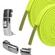 thumbnail image 5 of Bloqueo elástico Sin cordones Cordones de Cordones de Bloqueo plano Cuerdas rápidas 100 cm Hebillas para Reemplazo , verde Yinane Cordones elásticos sin atar, 5 of 8