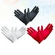 thumbnail image 2 of EeaseMX 3 pares de guantes de licra elástica para inspección de joyas, guantes de etiqueta y guantes de alto rendimiento (blanco, negro y rojo), 2 of 7
