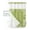 green, variant on No Hook Shower Curtain with Snap in Liner, Summer Sea Beach Plam Tree Leaves Hotel Shower Curtains for Bathroom, Washable Shower Curtain Liner Set with Mesh Top Window, 72”x78”