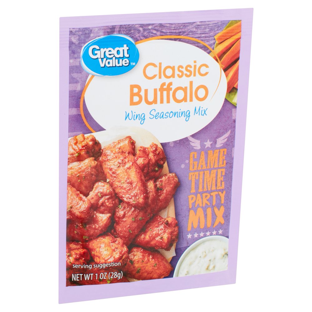 Great Value Classic Buffalo Wing Seasoning Mix, 1 oz