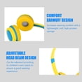 thumbnail image 5 of Portable Headphones, Headset, Wired 85dB Volume Limited Hearing  Pink /Yellow /Blue /Orange /Black Red Safe For Kids Children Gifts Kids, 5 of 7