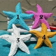 thumbnail image 3 of Farfi 2Pcs Fish Tank Ornament Mediterranean Resin Mini Starfish Aquarium Decoration (Pink Gray), 3 of 13