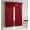 Red, variant on Luxury Home Textiles Bridget 5 Piece Crushed Satin Curtain Set with Beaded Austrian Valances (Gold)
