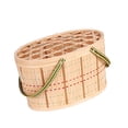 thumbnail image 3 of Cesta para huevos, contenedor para almacenar alimentos, cesta tejida de bambú para frutas, 3 of 9