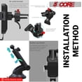 thumbnail image 5 of 5 Core Magnetic Wireless Car Charger Mount, Stick on The Dashboard for MagSafe iPhone & Android, 5 of 8