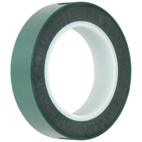 2 Pack Green 1/2" Powder Coating Painting Anodizing Sublimation Polyester Silicone Masking Tape