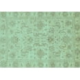 thumbnail image 1 of Ahgly Company Indoor Rectangle Abstract Light Blue Modern Area Rugs, 6' x 9', 1 of 4