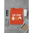 thumbnail image 3 of Stay Home Corgi And Coffee T-Shirt Men -Image by Shutterstock, Male 3X-Large, 3 of 4