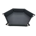 thumbnail image 1 of Square/Hexagonal Tray Bar Nightclub Game Board Folding Hexagonal Tray Folding PU Leather Plate Desktop Storage Box, 1 of 9