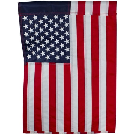 UPC: 0191296299053 | Patriotic Americana Embroidered Outdoor Garden Flag 12.5  x 18