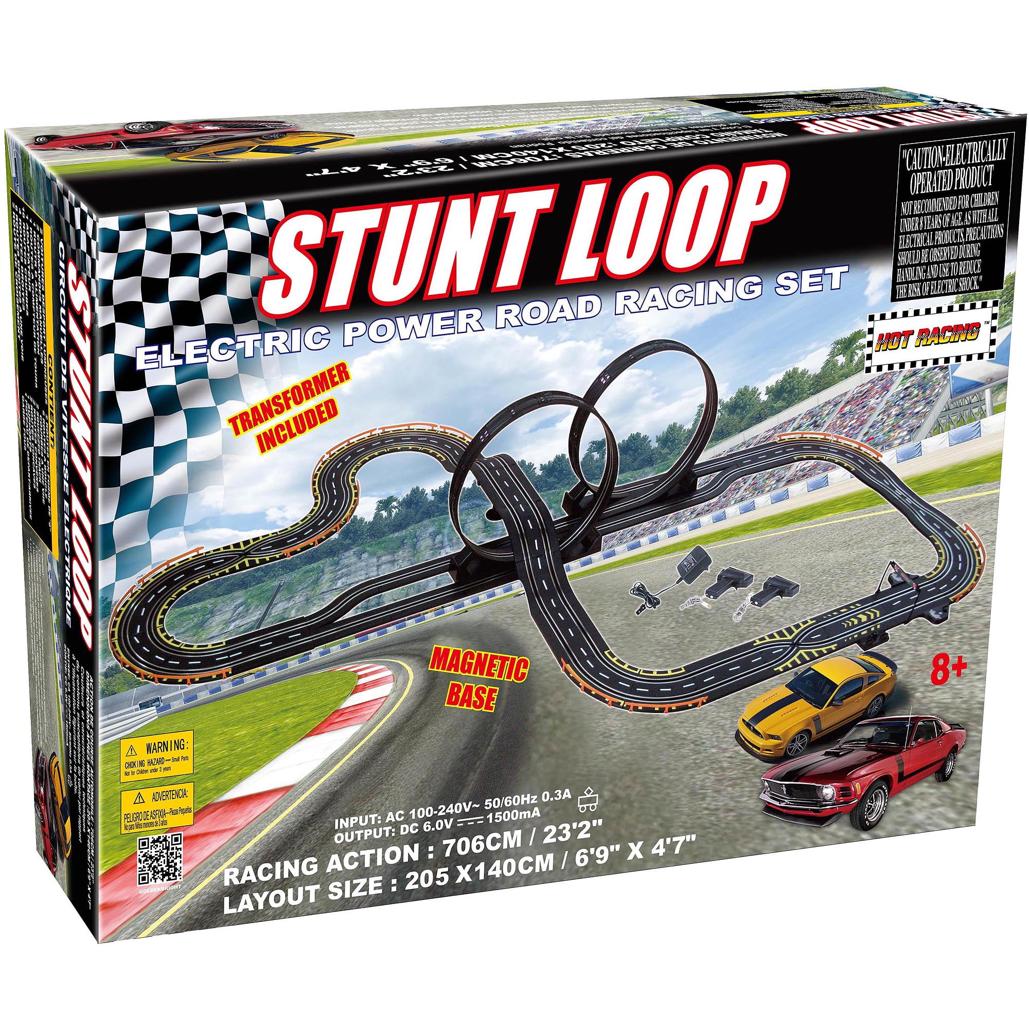 Electric Power Stunt Loop Road Racing 