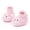 Pink, variant on Xijirk Solid Fuzzy Cartoon Lamb Baby Sock Boots Ribbed Non Warm Floor Shoes Pink,12-18 Months