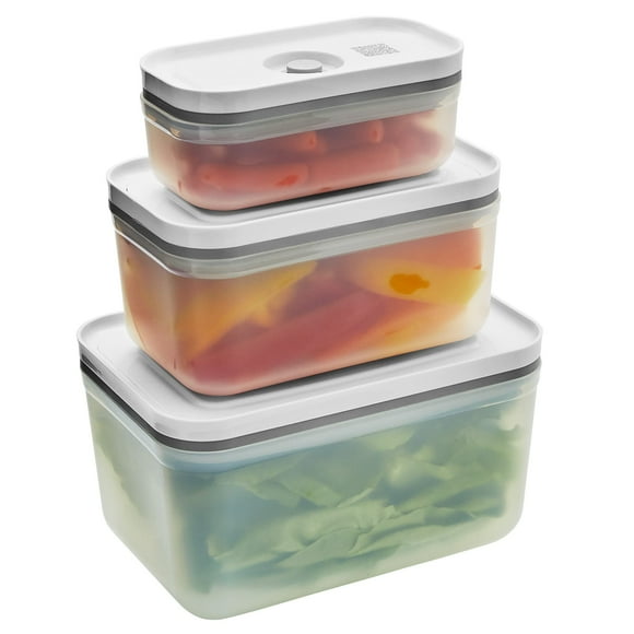 Recipiente de almacenamiento de alimentos ZWILLING Fresh & Save, 3 unidades, sin BPA