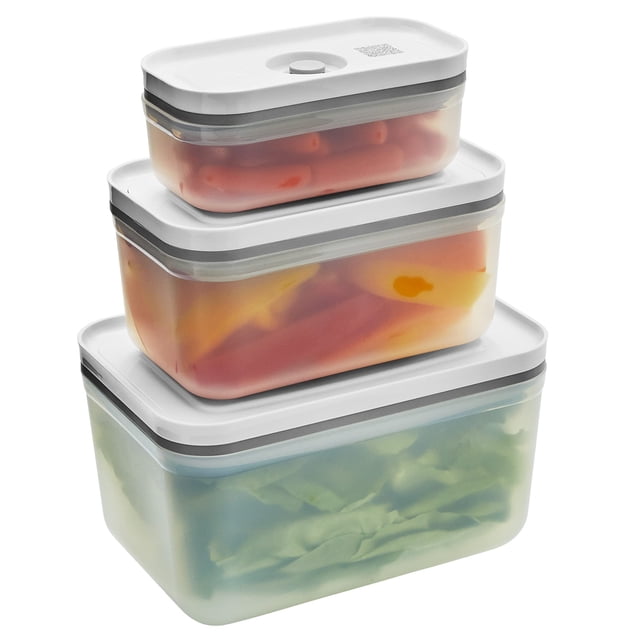 Recipiente de almacenamiento de alimentos ZWILLING Fresh & Save, 3 unidades, sin BPA