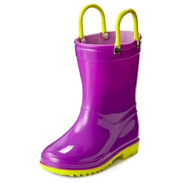 Puddle Play Puddle Play Toddler and Kids Waterproof Rain Boots with