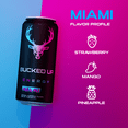 thumbnail image 5 of Bucked Up Energy Drink, Miami, 12 Cans, 16 fl oz, 300 mg Caffeine, 5 of 15