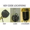 thumbnail image 4 of Knapheide 26109850, Replacement Lock & Key Kit for T-latches, Key Code 0010, 4 of 7