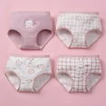 thumbnail image 2 of shoper Little Girls Cute Underwear Toddler Briefs Kids Soft Panties Light Purple M, 2 of 4