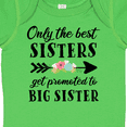 thumbnail image 4 of Inktastic Only the Best Sisters Get Promoted to Big Sister Boys or Girls Baby Bodysuit, 4 of 5