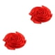 thumbnail image 2 of Sonducket Bufanda de mujer Estilo simple Sun Block Chal de playa Pañuelo elegante Pañuelo hermoso Color sólido Niñas Bufandas para exteriores Rojo 2Conjunto, 2 of 6
