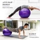 thumbnail image 2 of Yoga Ball Explosion Proof Fitness nce Ball with Air Pump for Pilates Yoga, 2 of 5