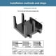 thumbnail image 2 of Soporte de Pared para Router, Caja de Almacenamiento Wifi, Organizador de Cables para Caja Superior de Router, Color ., 2 of 5
