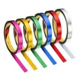 thumbnail image 1 of Unique Bargains 12mmx30m Prism Tape Holographic Reflective Self Adhesive Decor Assorted Color 6 Pack, 1 of 6
