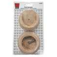 thumbnail image 2 of Waddell 1-3/4 In. Wood Closet Rod Socket, Natural (2-Pack) 415D, 2 of 5