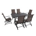 thumbnail image 1 of Royal Garden Riley 7-Piece Motion Dining Set, 1 of 9