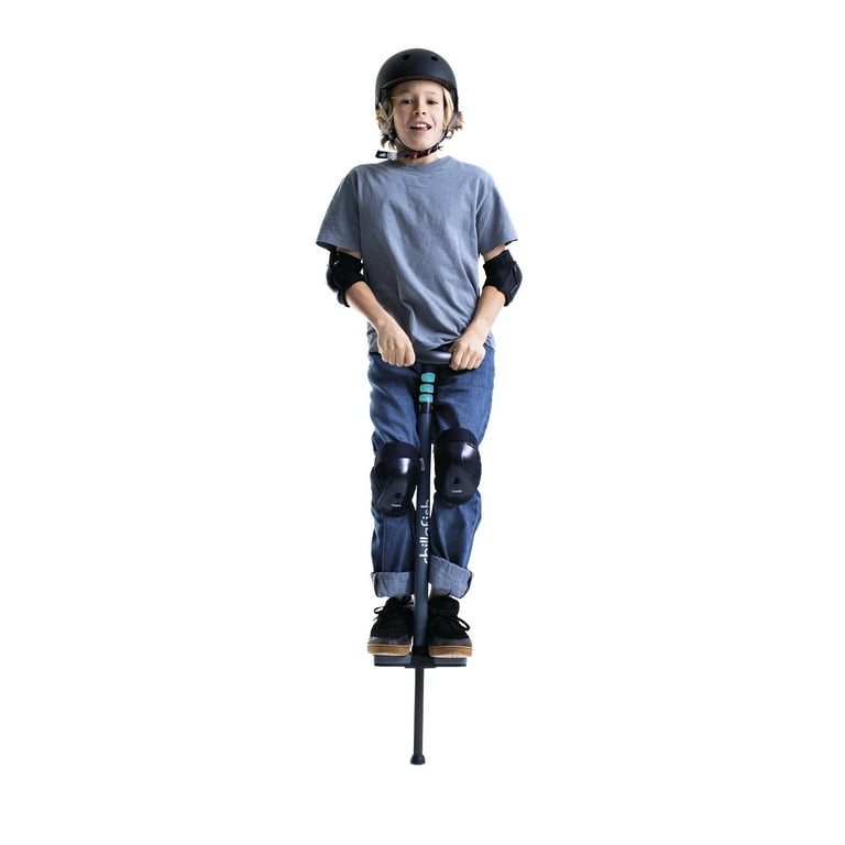 Chillafish Poogie Teen Pogo Stick with Trick Pedal, Ergonomic