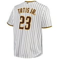 thumbnail image 3 of Men's Fernando Tatis Jr. White San Diego Padres Big & Tall Replica Player Jersey, 3 of 3