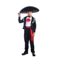 thumbnail image 2 of Boys' Clothing Sets Mexican Dance Folklorico Stage Performance Wear 5 Piece Set Girls Clothes 4-5 Years, 2 of 9