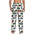 thumbnail image 2 of Bixox Men's Pirate Hats Patterned Pajama Pants with Pockets Lounge Clothes for Home, 2 of 5